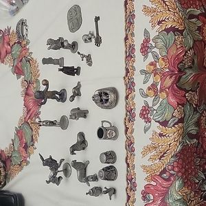 Vintage Pewter figures
